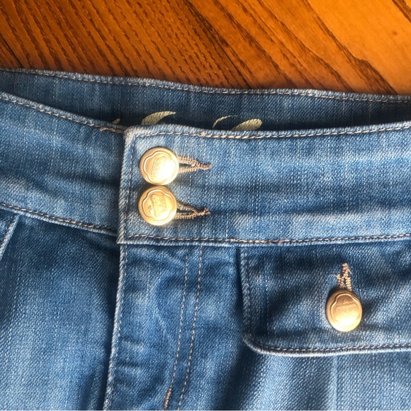 Y2K JUICY COUTURE DENIM SKIRT JEAN MINI SKIRT - Picture 3 of 10